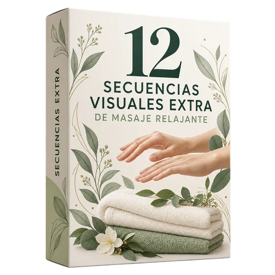 12 Secuencias Visuales Extra de Masaje Relajante